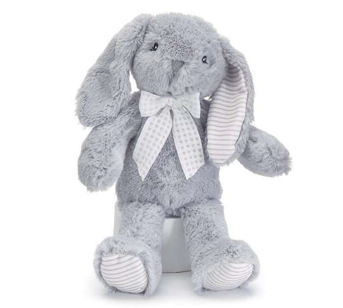 Soft & Floppy Grey Bunny
